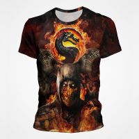 ใหม่ชีวิตจริง Kombat เสื้อยืดเกมต่อสู้การพิมพ์ 3D Street Wear ผู้ชายผู้หญิงสบาย ๆ แฟชั่นพลัสขนาดเสื้อยืดเด็กเสื้อยืดเสื้อผ้าด้านบน XS-5XL