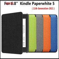 ANQII บางเฉียบ หนัง PU ปลุก/นอนหลับอัตโนมัติ Smart Cover 6.8 นิ้ว เคสยก ซอง E-Reader