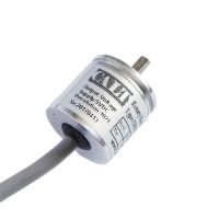 CALT GHS25 Mini Digital Optical Rotary Encoder ราคาถูก Solid Shaft Npn เอาต์พุต Incremental Angle Encoder