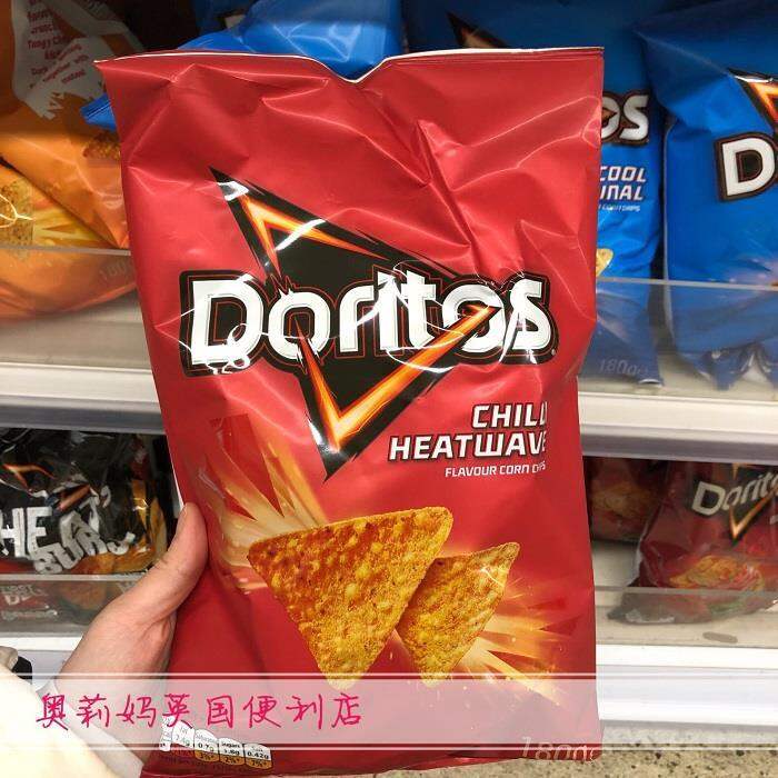 Spot British Doritos Doritos Mexican spicy cheese steak corn chips 180g
