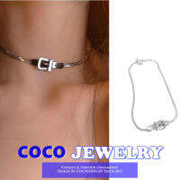 COCOJEWELRY หัวเข็มขัดงูกระดูกสร้อยคอแฟชั่นโซ่ไหปลาร้าการออกแบบขั้นสูงขายส่งจุด