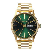 Nixon Sentry SS NXA3561919-00 นาฬิกาข้อมือผู้ชาย Gold Green