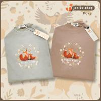 Jarikashop - เสื้อยืดลาย Foxy ( งานป้าย.. Jarika ) ( จ200 )