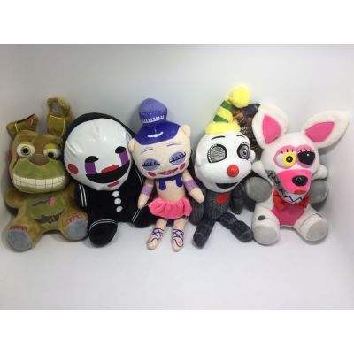 Five Nights At Freddys Plush Toy Stuffed Dolls Foxy Bear Bonnie 7" Christmas Easter Gift for Kids