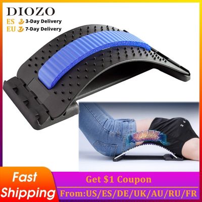 DIOZO Back Massage Muscle Stretcher Posture Corrector Stretch Relax Stretcher Lumbar Support Spine Pain Relief Chiropractic