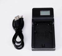 ที่ชาร์จแบตเตอรี่กล้อง LCD CHARGER JVC V808 SMALL Charger BN-VF808 BN-VF808U BN-VF815 BN-VF823 BNVF808 VF808 For JVC GZ-MG130 GZ-MG131 MG132 MG133 Liion Battery