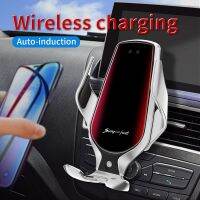 Fast 10W For iPhone 12 Pro XS Max Infrared Wireless Car Chargers For Samsung Air Vent Mount Phone Holder Xiaomi Car Charger Pad Car Chargers