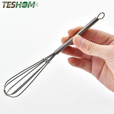 TESHOM Egg Hand Beater Mixer Stainless Steel Held Hand Whisk Cream Kitchen Cooking Tool Gadgets Kitchen Tools
