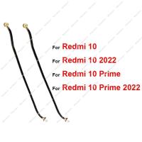 Wi-Fi Antenna Flex สําหรับ Xiaomi Redmi 10 10 Prime 2022 สัญญาณ Wifi เสาอากาศริบบิ้นทางอากาศเสาอากาศ Flex Cable Wire Replacement