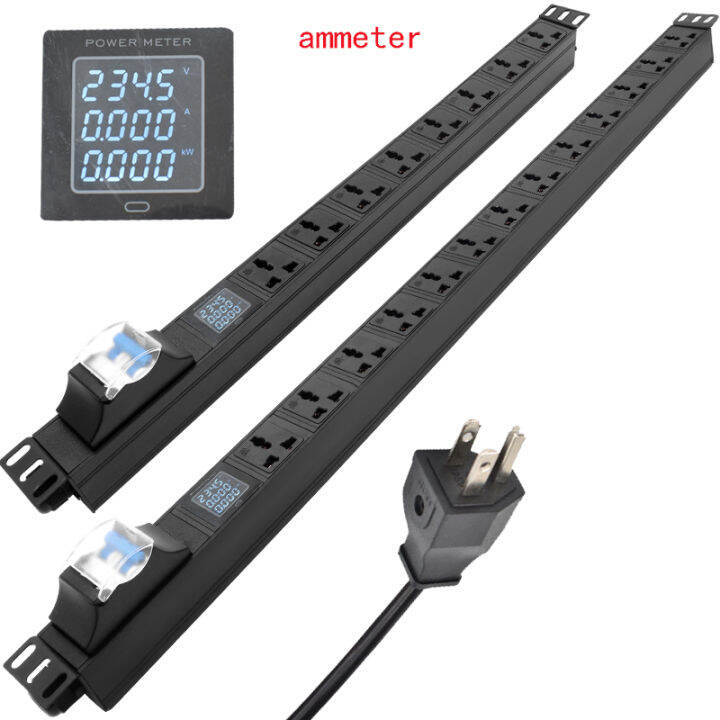 PDU Power Strip Power Distribution Unit 2-16 Ways Universal Socket 6A ...