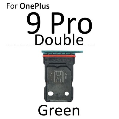 อะแดปเตอร์เต้าเสียบถาดใส่ซิม SD การ์ดขนาดเล็กสำหรับ OnePlus 9 Pro N10 9R Nord N100 CE เครื่องอ่านสล็อตที่ยึดชิ้นส่วนภาชนะ
