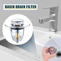 Accessories Universal With Anti clogging Basket Sink Drain Plug Sink Drain Stopper Wash Basin Bounce Drain Filter