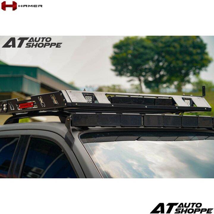 HAMER 4X4 SOLAR SERIES ROOF RACK FOR NISSAN NAVARA 2015ON NP300 PRO4X