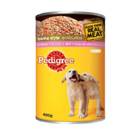 Pedigree Puppies Dog Food in Canned เพดดิกรีอาหารลูกสุนัข ขนิดกระป๋อง 6x400 G