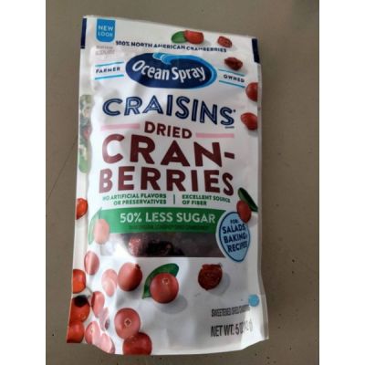 🍀For you🍀 Ocean Spray Craisins Dries Cran Berries แครนเบอร์รี่ แห้ง สูตรน้ำตาลน้อย 142 กรัม