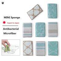 ℗▩ 5pcs Magic Kitchen Sponge Shower Room Scouring Pad Office Bathroom Cleaning Mini Nano Anti-microbial Sponges Eraser Table Cloth