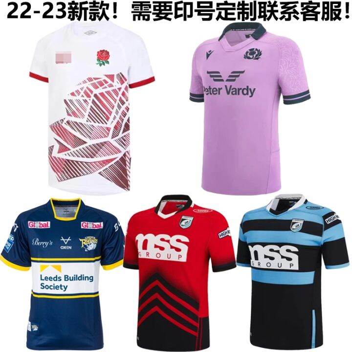 Jersey rugby spike paling populer 22 and 23 of England Scotland rhino