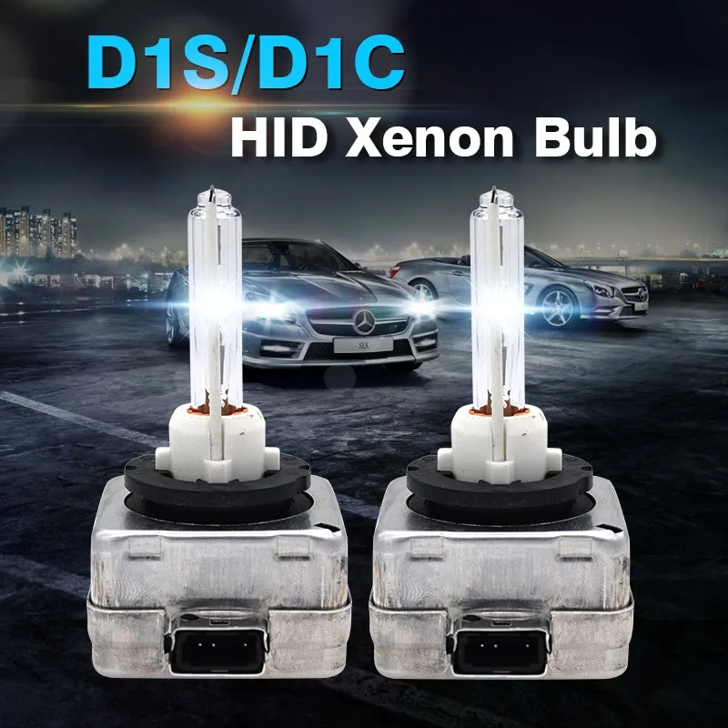 Pair of D1S 35W Xenon HID Bulbs – 8000K » 3 Way Components