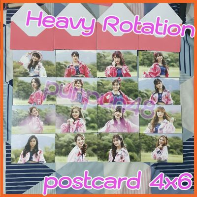 การ์ดลายเซ็นต์ BNK48 postcard การ์ดลายมือ single 9 ขนาด 4x6 นิ้ว sembatsu heavy rotation 16 คนแรก เฌอปราง ปัญ เจนนิษฐ์