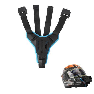 Best Seller!! TELESIN Motorcycle Helmet Strap Mount ที่ยึดติดหมวกกันน็อค สำหรับ GoPro Hero 8 7 6 5 Session Gopro Max OSMO Action