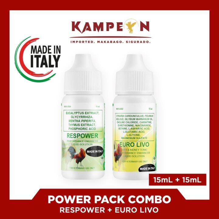 ※POWER PACK COMBO 15 mL Bundle for Gamefowl Lazada PH