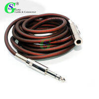 【2023】6.35 6.5 6.35mm 6.5mm Male To Female Stereo Jack Extension Socket TRS AUX Cable 1M-30M C412