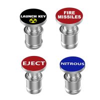 Car Cigarette Lighter EJECT FIRE MISSIL NITROUS LAUNCH KEY Button Replacement Car Lighter Heater 12V Accessory Push Button