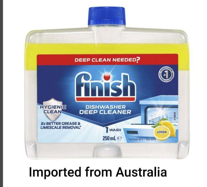 Finish Dishwasher Cleaner Liquid Lemon 250ml Lazada PH