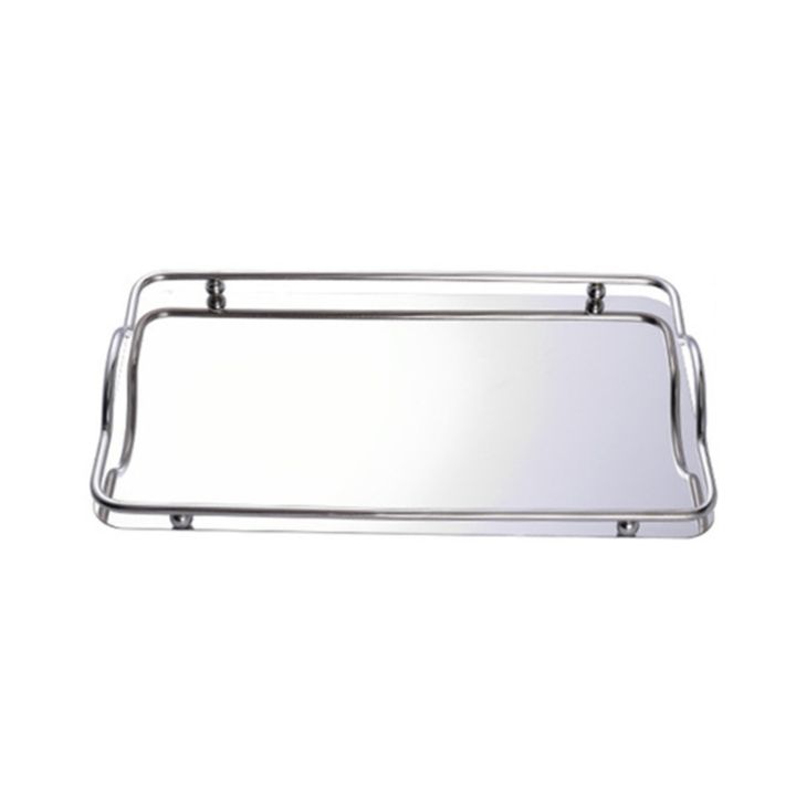 nordic-style-rectangular-stainless-steel-mirror-tray-with-handles-coffee-bar-food-serving-trays-teapot-cup-dessert-plate