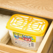 Hộp hút ẩm khủ mùi tủ quần áo tủ giầy 450ml Kiyou Nhật Bản made in Japan -