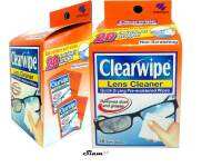 Clearwipe Lens Cleaner แผ่นไมโครไฟเบอร์เช็ดเลนส์