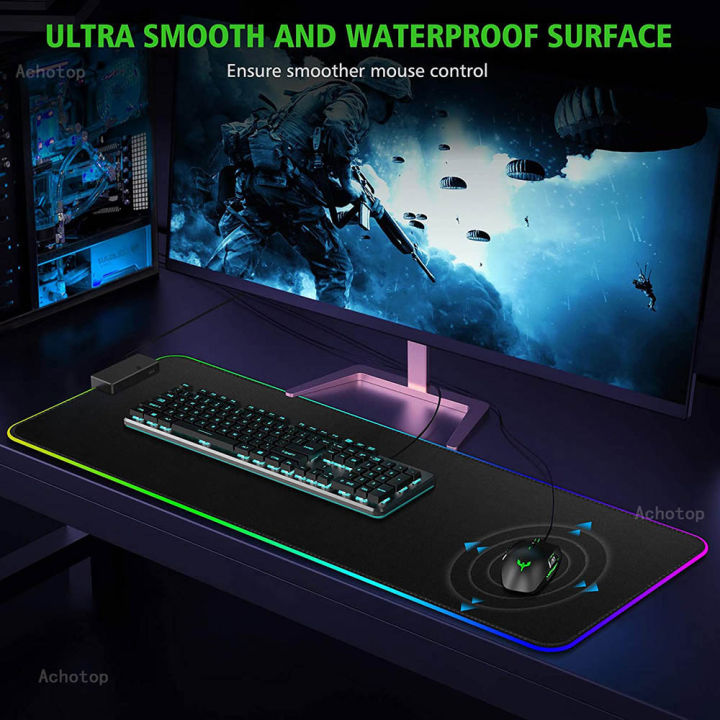 all-white-large-size-mouse-pad-rgb-led-glow-personality-picture-custom-pc-table-mat-diy-anime-carpet-mat-game-player-dedicated