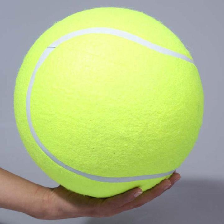 9-5-inches-dog-tennis-ball-giant-pet-toy-tennis-ball-dog-chew-toy-signature-mega-jumbo-kids-toy-ball-for-pet-supplies-toys