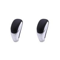 2X Car Gear Shift Knob Leather Gear Shift Head for 3 5 6 8 Cx5 -5 Cx7 -7 -9 Lever Shifter Stick