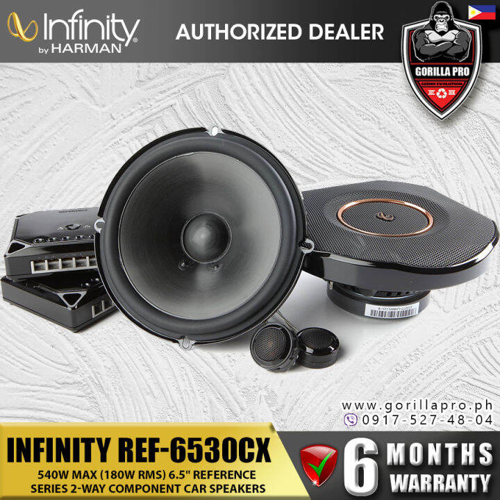 Infinity Reference REF-6530cx 6-1/2" component speaker system REF6530cx ...