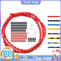 ชุดสายเบรคจักรยานยาว1.1เมตร,ชุดปลอกหุ้มอะลูมินัมอัลลอยชุดยกแรงสำหรับจักรยานถนนพับเสือภูเขา