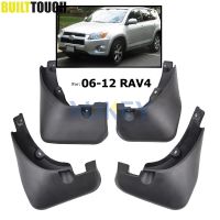 Car Mud Flaps For Toyota RAV4 2007-2012 2.4 With Fender Flare Mudflaps Splash Guards Mud Flap Mudguards 2011 2010 2009 2008 2007