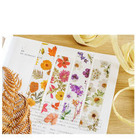 Decorative Bookmark Waterproof Bookmark Bookmark On Hand Account Pet Bookmark Four Seasons Bookmark Flower Travel Bookmark