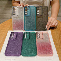 Samsung Galaxy S23FE S23Ultra มาพร้อมกับเคสนิ่มสำหรับโทรศัพท์ฟิล์มเลนส์ S22/S22Ultra/S21FE/A54/A34/A24พร้อมกระดาษแวววาว