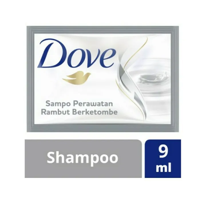 Shampo Dove renceng isi 12 Sachet Shampo Dove Anti Ketombe Dove