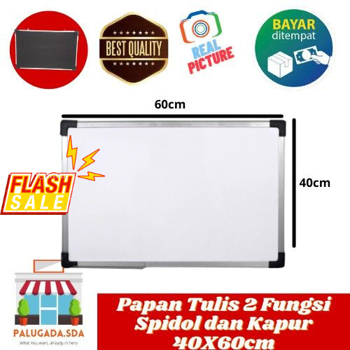 Papan Tulis Whiteboard Tanpa Spidol Dan Penghapus Lazada Indonesia 3729