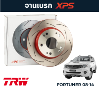 จานเบรกแต่ง TRW XPS (319mm/297mm 6 รู) สำหรับ Toyota Fortuner 2008-2014