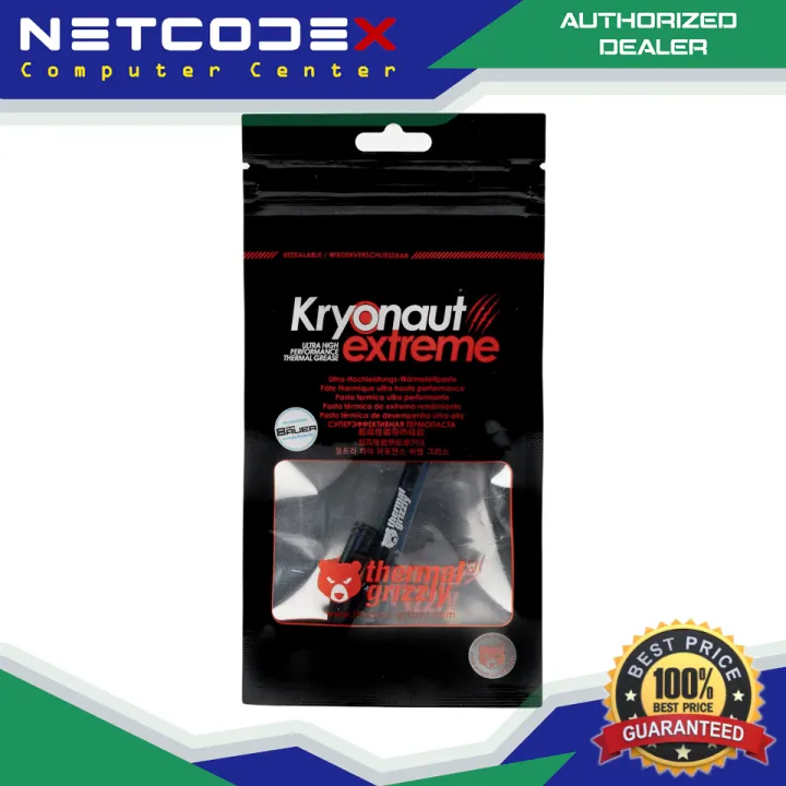 Thermal Grizzly Kryonaut Extreme Thermal Paste, 2g TG-KE-002-R | Lazada PH