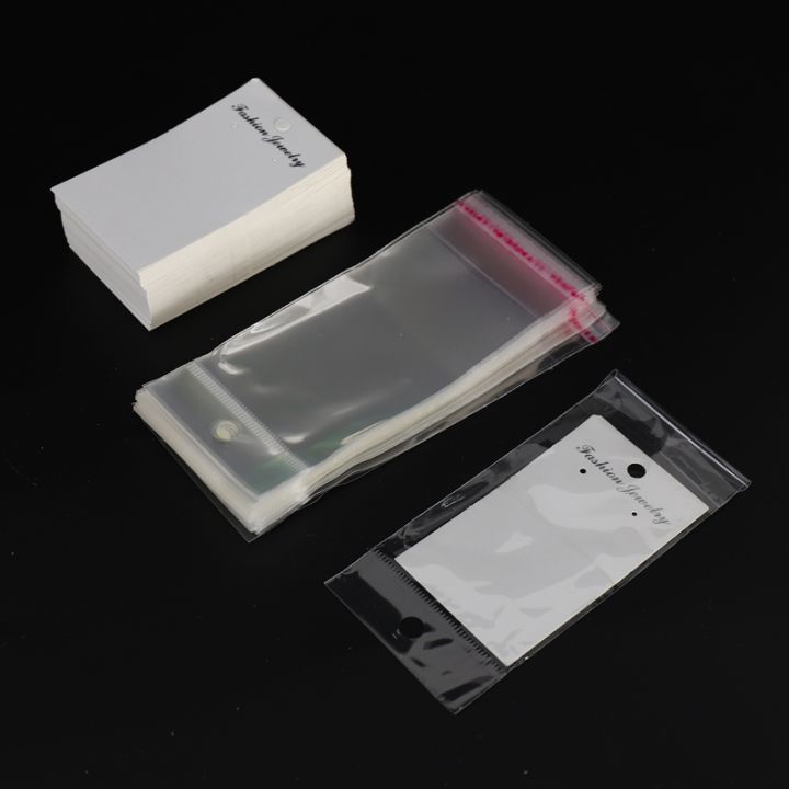 jewellery-100-x-white-plain-earring-display-cards-amp-self-adhesive-bags