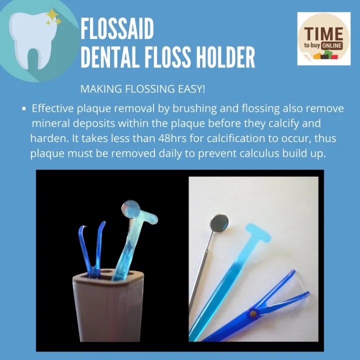 DENTAL FLOSS HOLDER (Flossaid) Lazada PH