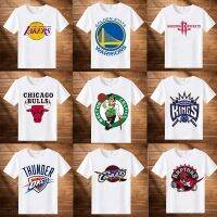 nba บาสเก็ตบอลแขนสั้น T เสื้อชาย Lakers Clippers Warriors Bucks 76 เซลติกส์ฮีตสเปอร์สเทรลเบลเซอร์