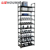 LIZHOUMIL ที่แขวนรองเท้าแนวตั้งขนาดใหญ่สำหรับรองเท้าเก็บของรองเท้าบูตจัดระเบียบพร้อมชั้นวางรองเท้าได้สูงสุด45คู่