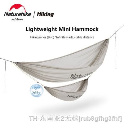 hyfvbu⊙  Naturehike Outdoor Ultra-Light Hammock Adult Camping Large