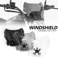 New 3 colors WindScreen For Benelli 502 c 502C Windshield f 2019 - 2020 2021 Windscreen Screen Protector For BENELLI 502 C