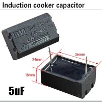 New Product 1Pc  Induction Cooker Capacitor 275V-400V 5UF High Voltage  Spare Parts